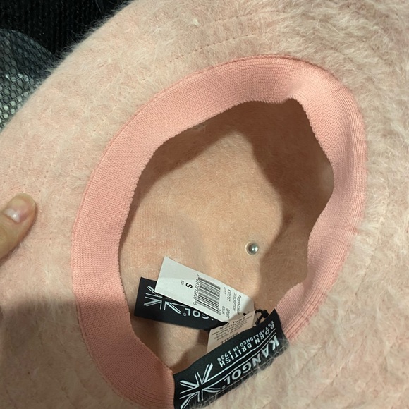 Pink Fuzzy Furgora Kangol Bucket Hat - Picture 3 of 4